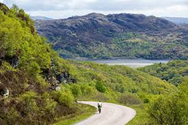Cycling around Scotland with Scottish Tourer Motorhome Hire
