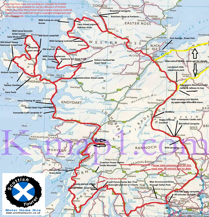 Campervan Hire Inverness - Tour Scotland - RV Inverness